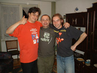 Eugen Hoanca with Bogdan Gheoca and Armand Schuffenhauer
